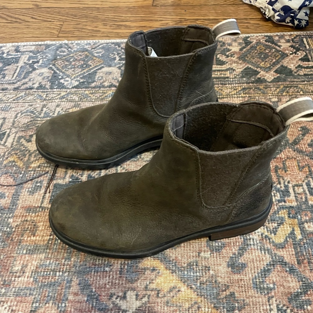 Women's Brown Leather Boots